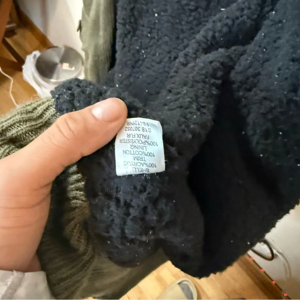 Weatherproof Vintage Olive Knit Jacket - Picture 6 of 9